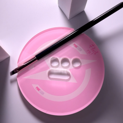 Pink Flash Acrylic Palette – Paleta Profissional Acrílica