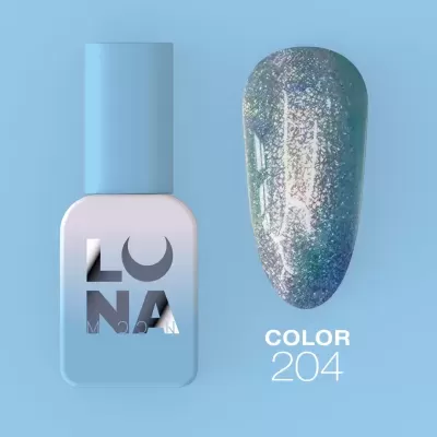 Verniz Gel – Gel Polish Nº204 Turquoise – 13 ml LUNAmoon