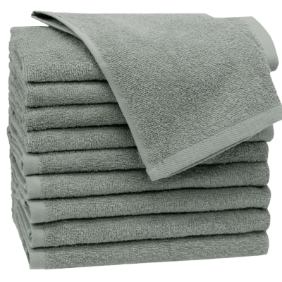 Kit 10 Toalhas 30 x 50 cm Zurique Algodão 100%