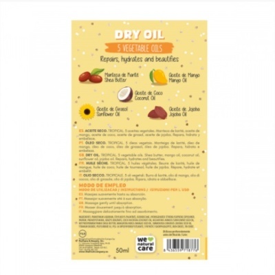 Bronzeador Óleo Seco Glitter Creme Morango 50 ml TFC - The Fruit Company