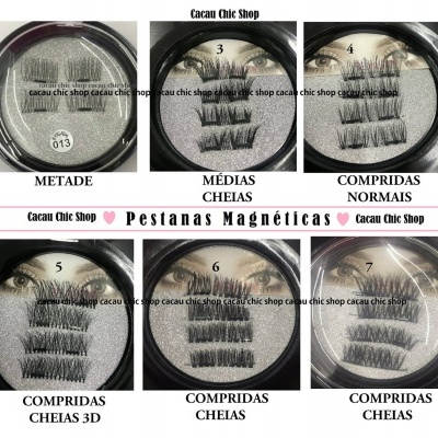 Pestanas Magnéticas - Não precisa de Cola