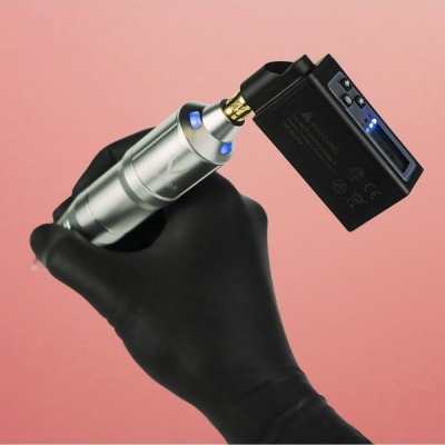 Kit Lady V2 Dermógrafo Sem Fio + Fonte + Agulhas