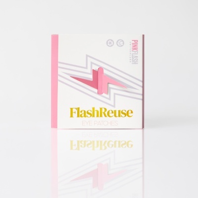 Pink Flash FlashReuse Eye Patches – Reutilizáveis Até 50x