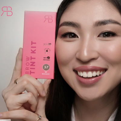 Kit de Tintura de Sobrancelha Castanho RB RENATA BEAUTY - Entrega Imediata 🟢