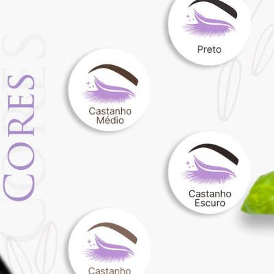 Henna para Sobrancelhas Nuance - 3g Castanho Escuro