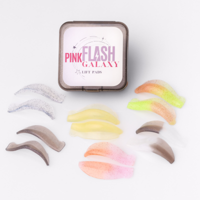 Pink Flash Lash Lift Galaxy Moldes  – 6 Pares