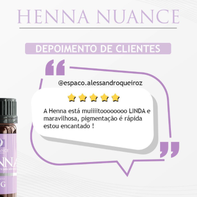 Henna para Sobrancelhas Nuance - 3g Castanho Escuro