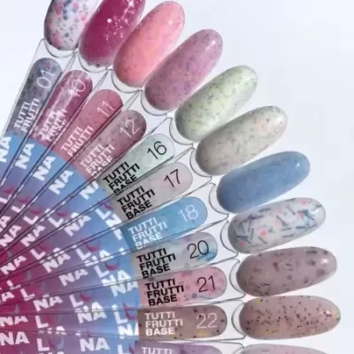 Tutti Frutti Base Nº1 – Branco Leitoso Confetti – 13 ml LUNAmoon