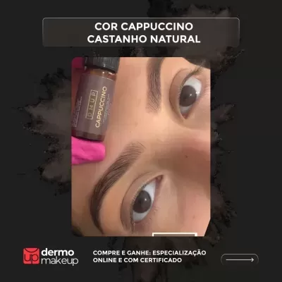 Kit 4 Hennas Sobrancelhas Híbridas Muito Rápida Dermo Makeup