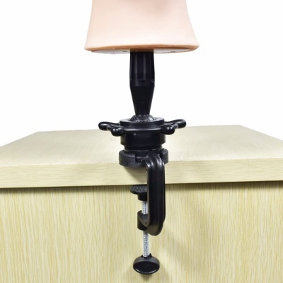 Cabeça de Treino Loiro Sintético 69Cm + Suporte