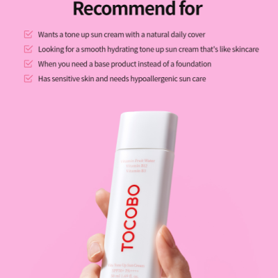 TOCOBO Vita Tone Up Sun Cream SPF 50+ PA++++
