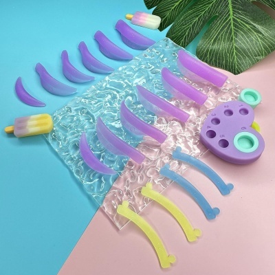 Kit 5 Pares Moldes + Paleta + 2 Pares Fitas - Lash Lifting