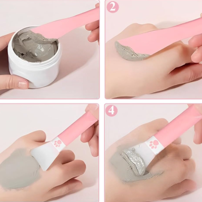 Kit Pincéis para Máscara Facial de Silicone