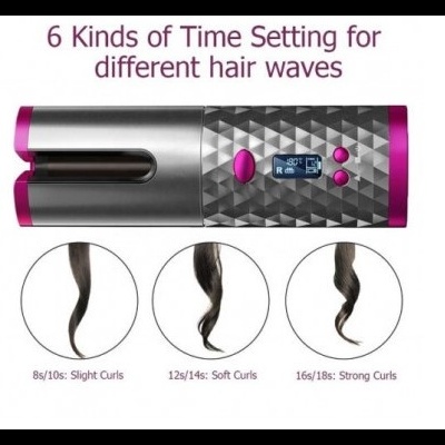 NOVIDADE Modelador de Cabelo Automático sem Fios