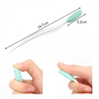 Escova Esfoliante Lábios e Sobrancelhas 5 und