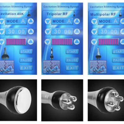 Máquina Cavitação e Radiofrequência Infravermelhos