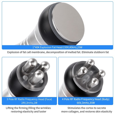Máquina Cavitação e Radiofrequência Infravermelhos
