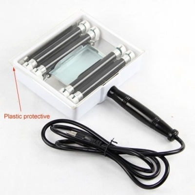 Analisador de Pele Portátil com Lupa e UV