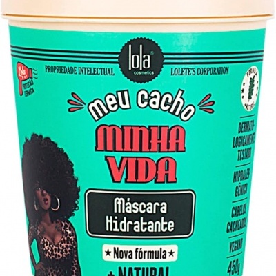 Meu Cacho Minha Vida Máscara Hidratante 450g Lola Cosmetics