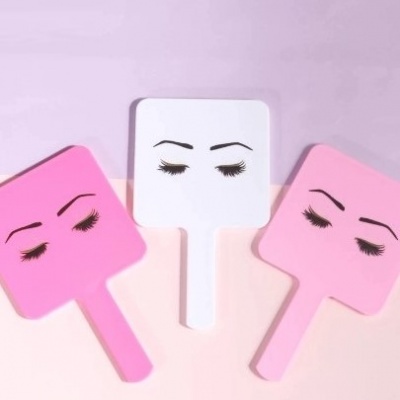 🌸 Espelho de Mão Lash Face