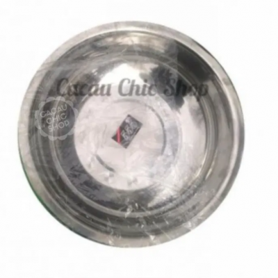 Bacia de Pedicure em Aço Inoxidável – 40cm