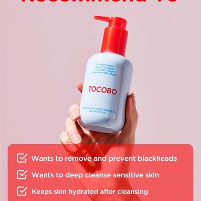 Tocobo Óleo de Limpeza de Poros com Calamina