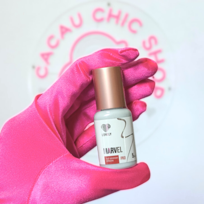 Cola Marvel Lovely – 5ml Secagem Ultrarrápida e Retenção até 8 Semanas