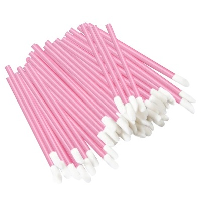 Pincel Aplicador Labial ou p/ Pestanas e Sobrancelhas 10 Und