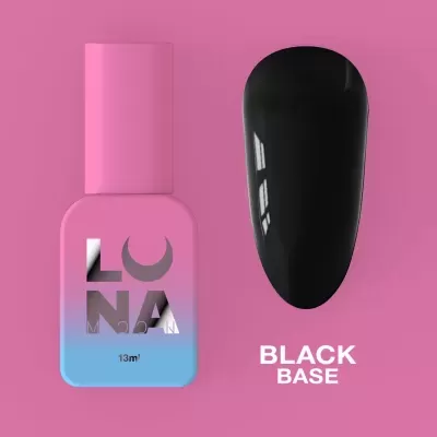 Black Base – Base Color Profissional Preta – 13 ml LUNAmoon