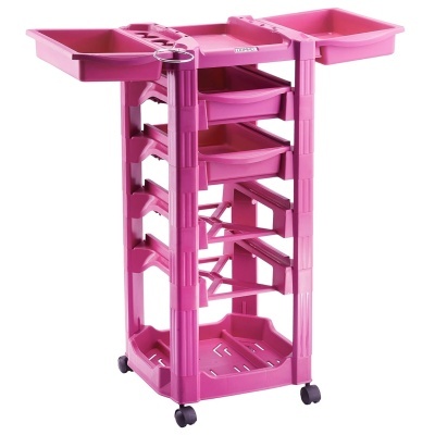 Carrinho Auxiliar Cabeleireiro Vegas com Rodas - Multifuncional - Várias Cores