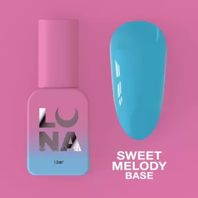 Sweet Melody Base – Base Color  Azul Pastel – 13 ml LUNAmoon