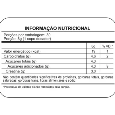 Creatina de Maçã Verde - 240g – Wepink