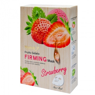 Máscara Facial Firmadora Morango 10 und