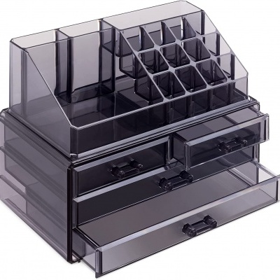 Organizador de Maquilhagem/Cosméticos Transparente XL