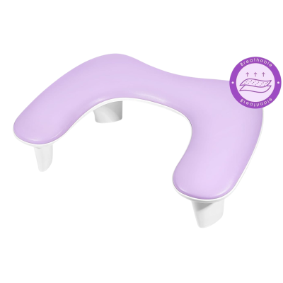 Apoio de Braços para Unhas em Pele Sintética – Formato U