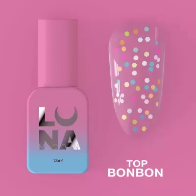 Top Coat Bonbon Sem Goma – 13 ml LUNAmoon