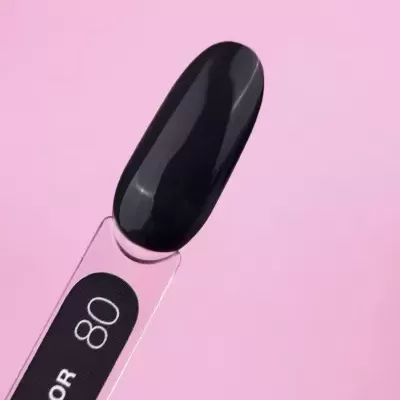 Verniz Gel – Gel Polish Nº80 Black Gray – 13 ml LUNAmoon