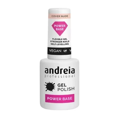 Andreia Power Base Creme Alta Viscosidade Verniz Gel - Cover Nude