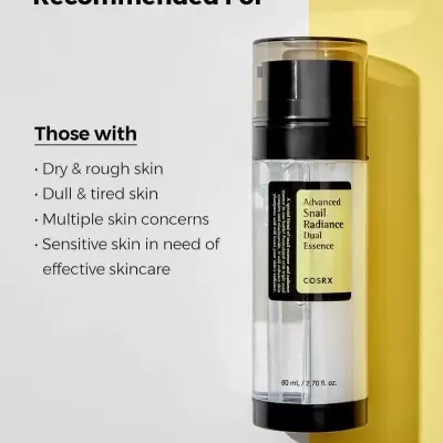 COSRX – Advanced Snail Radiance Dual Essence 80 ml