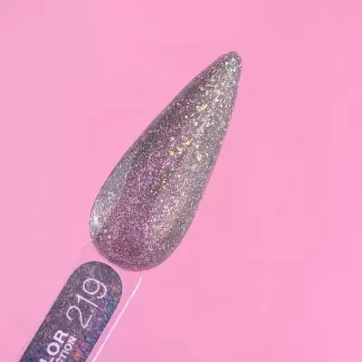 Verniz Gel Refletivo – Color Reflection Nº219 Cinza – 13 ml LUNAmoon