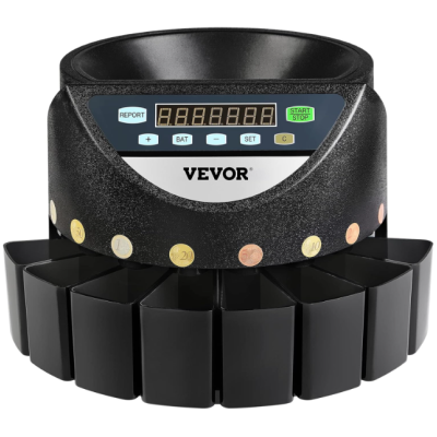 Contador de Moedas Euro Profissional 300 Moedas por Minuto