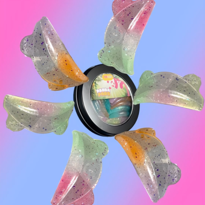 Pink Flash Lash Lift Panda Pads – Moldes de Silicone Premium