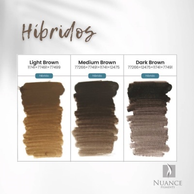 Kit Nuance Híbrido 4 Pigmentos 5ml