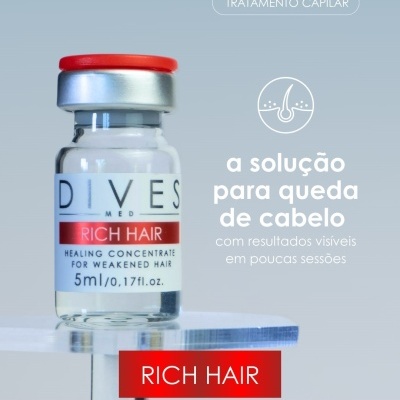 Rich Hair - Cocktail Profissional Anti-Queda e Estimulador Capilar