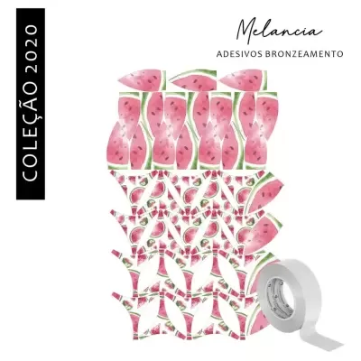Kit Bronze - 1 Cartela De Biquíni Adesivo + 1 Fita - PRÉ-VENDA📍20 a 35 dias úteis