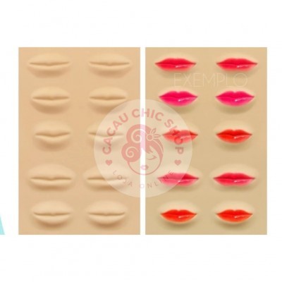 Pele sintética para Treino Tattoo Micropigmentação Microblading