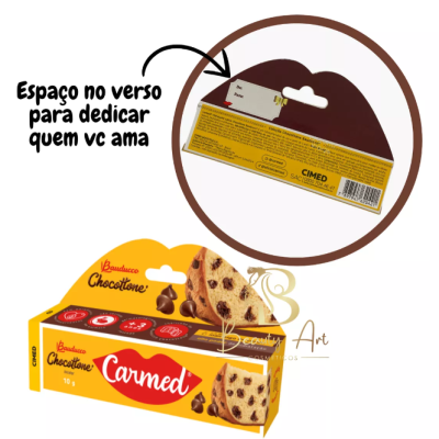 Hidratante Labial Carmed Chocottone Bauducco