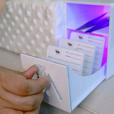 Almofada Apoio Pescoço + Suporte + Candeeiro Led