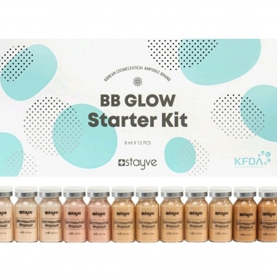 Kit BB Glow Bases 12 Ampolas Stayve