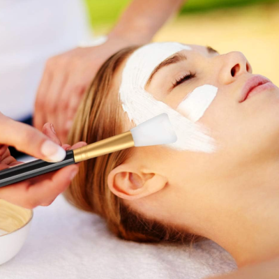 Kit 5 de Pincéis Máscara Facial de Silicone